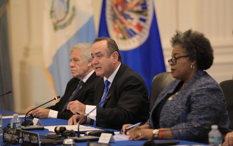 Presidente Alejandro Giammattei 