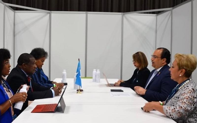 Guatemala y Santa Lucía refuerzan vínculos de amistad y cooperación bilateral