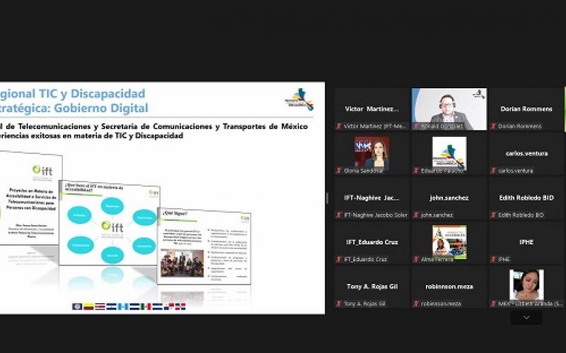 Guatemala participa en taller regional sobre Tecnologías de la Información y la Comunicación para personas con discapacidad