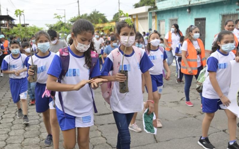 Escuintla celebra el mes del medio ambiente