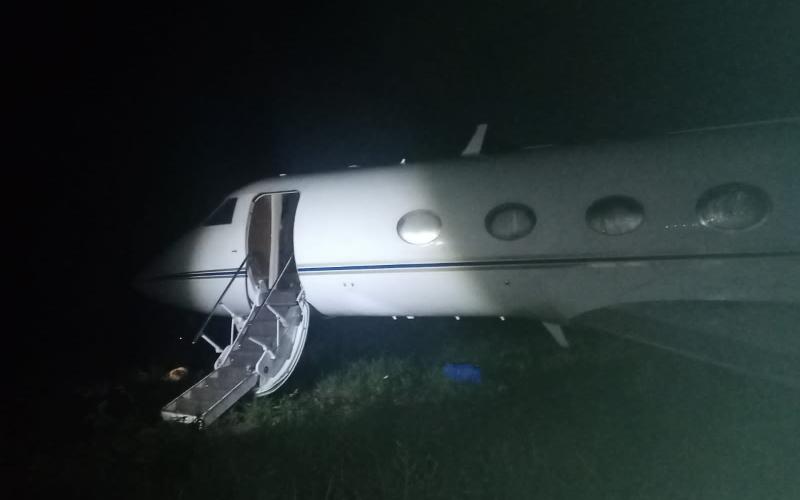 Ejército de Guatemala localizó aeronave vinculada al Crimen Organizado Transnacional, en Petén.