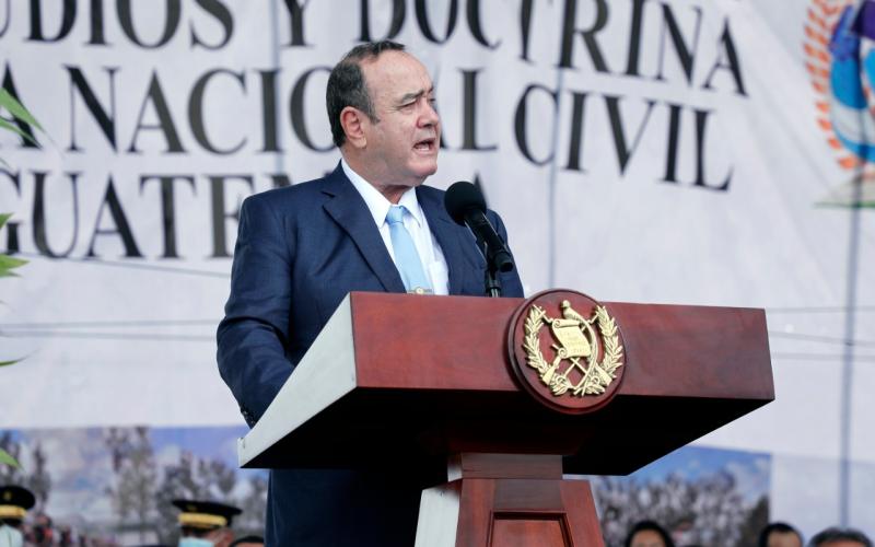 Presidente Alejandro Giammattei 