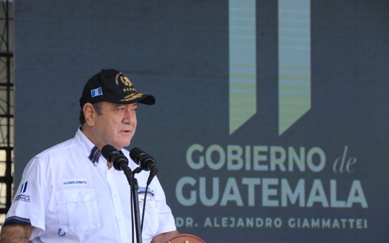 Presidente Alejandro Giammattei 