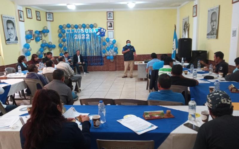 MARN continúa capacitando sobre el Reglamento 164-2021 en Chimaltenango