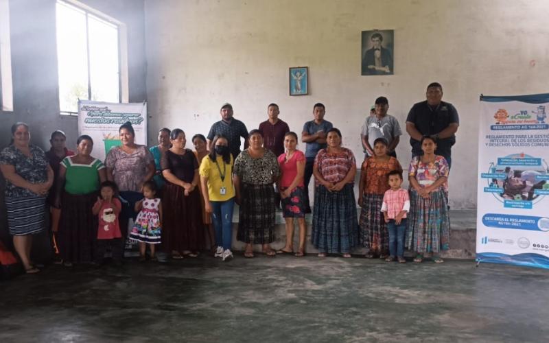 Comunidad de El Chal asume el compromiso del Reglamento 164-2021