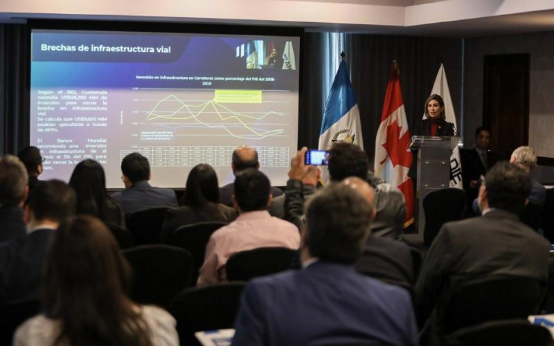 La viceministra de Inversión  y Competencia, Francisca Cárdenas.