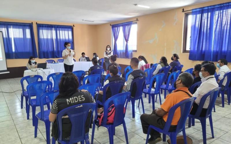 Personal de Mides participa en Comusan en San Juan Alotenango, Sacatepéquez