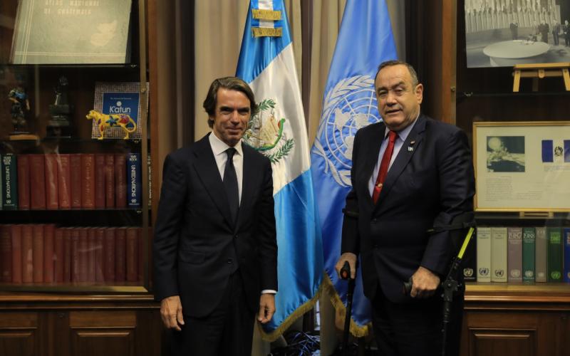 Presidente Alejandro Giammattei 