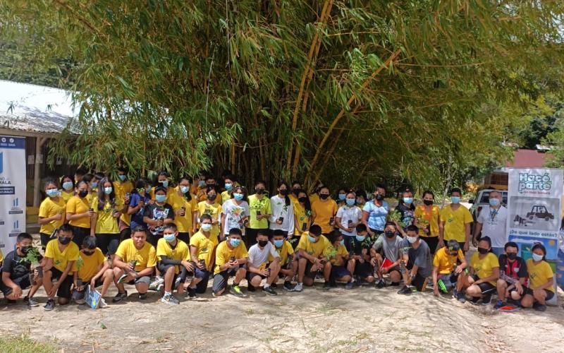 Estudiantes de San Andrés, Petén certificados como Guardianes Ecológicos