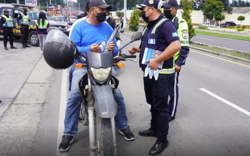 Tránsito continúa con el programa Motorista Responsable