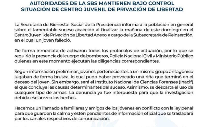 Comunicado