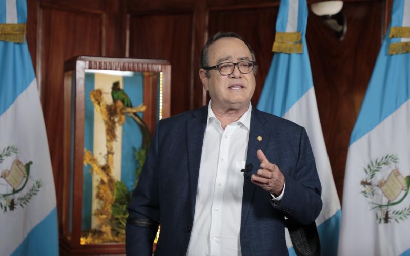 Presidente Alejandro Giammattei 