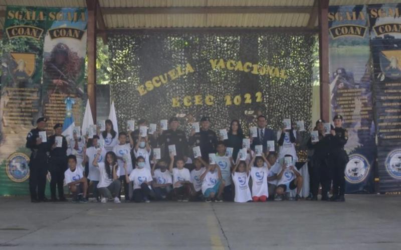 Mingob y SGAIA inician Escuela Vacacional para niños y adolescentes en Santa Rosa