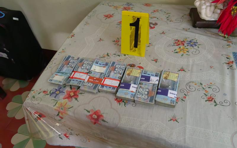 Desarticulan organización criminal vinculada al lavado de dinero