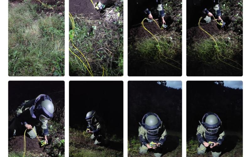 Artefactos explosivos son destruidos por especialistas de DIDAE 
