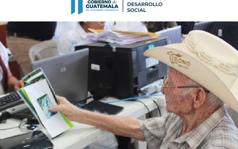 Persona usuaria del Ministerio de Desarrollo Social