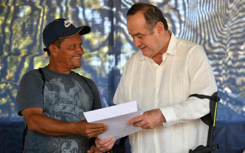 Presidente Alejandro Giammattei 