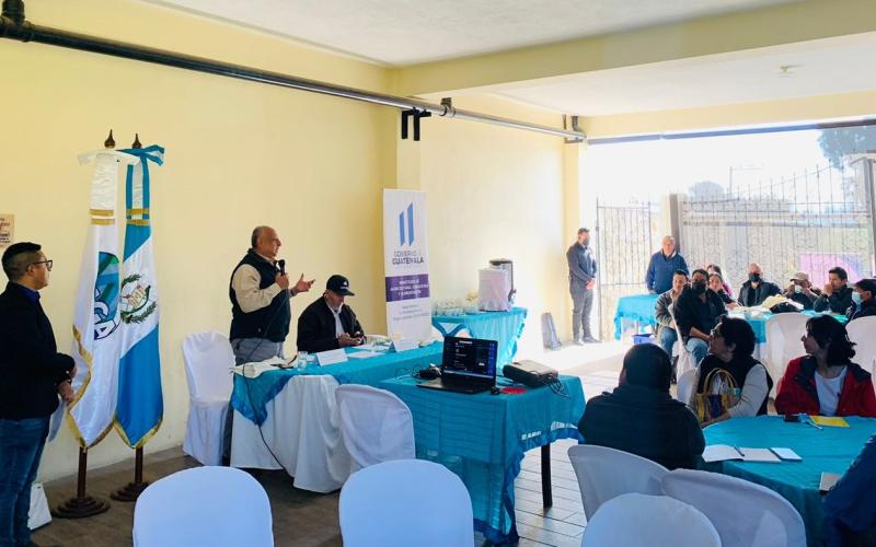 Productores del occidente guatemalteco son capacitados en temas de inocuidad