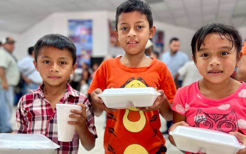 Personas usuarias de Comedor Social en San Antonio Suchitepéquez, Suchitepéquez