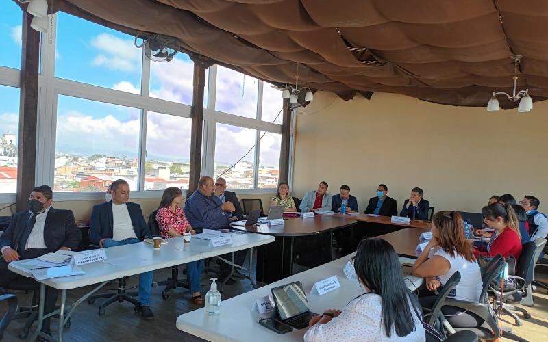 Representantes de la Mesa Técnica para la Identificación de Vinculaciones Interinstitucionales.  