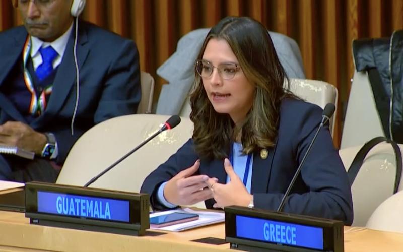 Guatemala expone en Naciones Unidas la importancia de  enfocar la  cooperación para la resiliencia climática