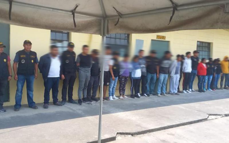 Capturan a pandilleros que extorsionaban a comerciantes y transportistas