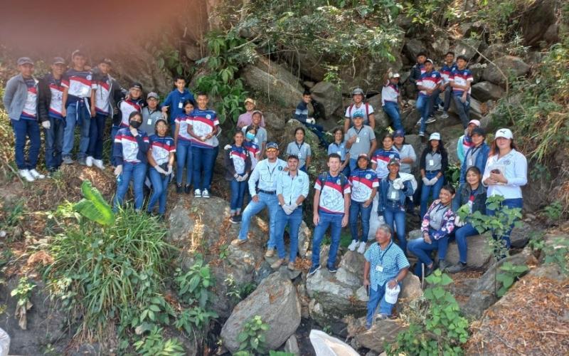 Jóvenes de Pachalum, Quiché aprenden sobre cambio climático