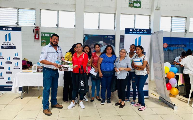 MARN promueve sus servicios ambientales en Jutiapa