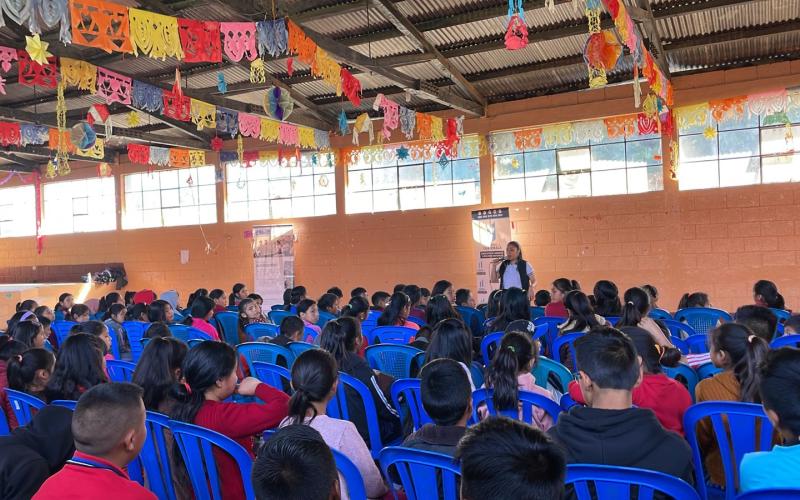 Escolares y docentes de San Marcos optimizan sus conocimientos sobre el buen manejo de los desechos