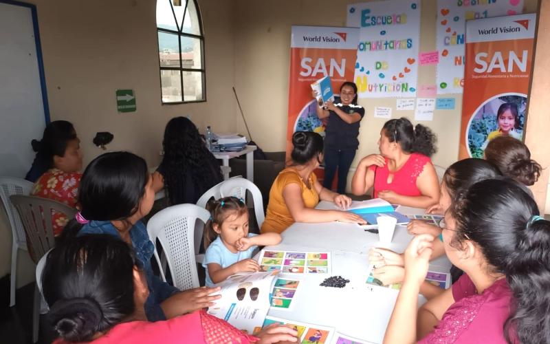 SESAN capacita a madres de Chimaltenango sobre los tipos de desnutrición
