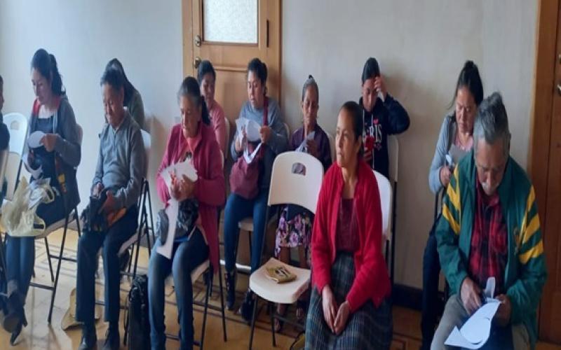 Líderes comunitarios de San Marcos son capacitados sobre el Reglamento 164-2021