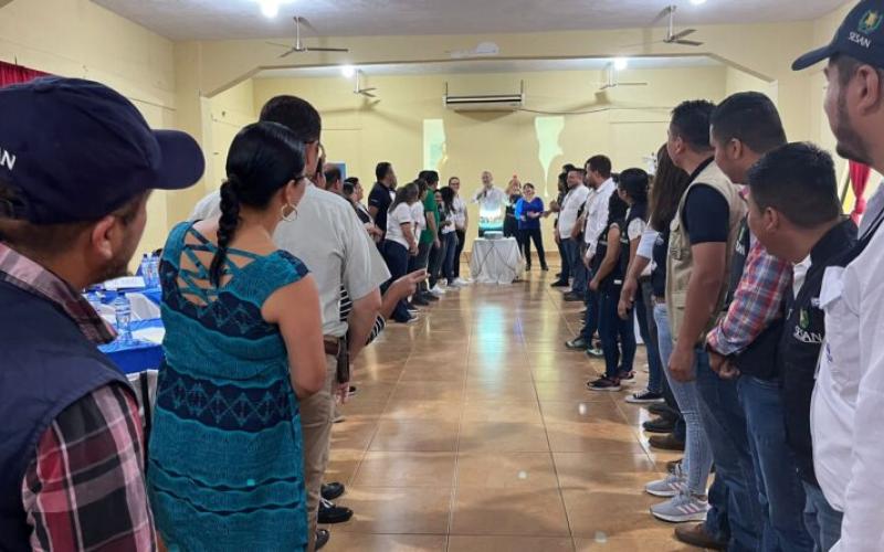 Trabajadores públicos de zonas del país priorizadas en la Gran Cruzada Nacional por la Nutrición reciben formación en liderazgo y gobernanza integral