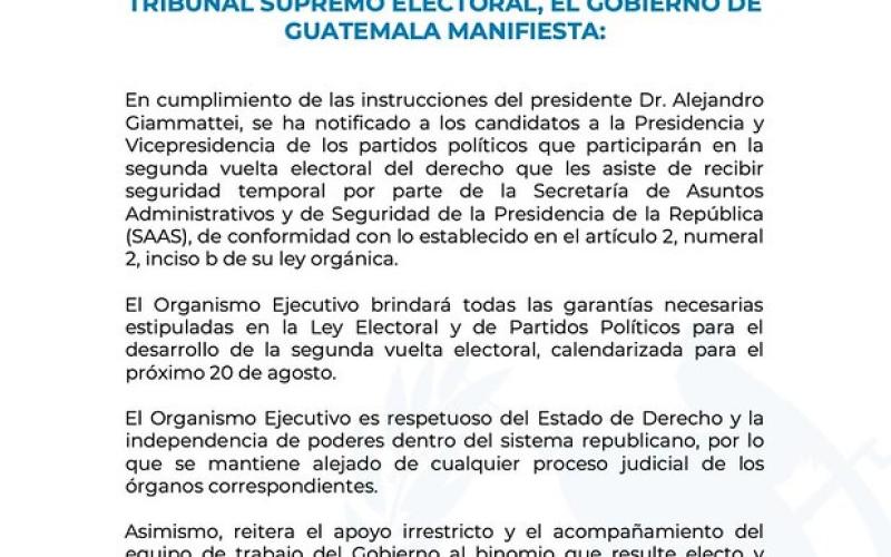 Comunicado