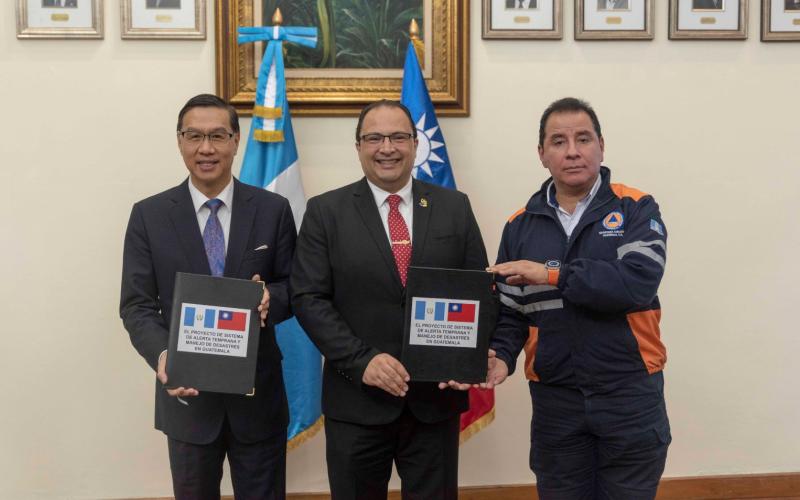 PROYECTO DE SISTEMA DE ALERTA TEMPRANA Y MANEJO DE DESASTRES EN GUATEMALA ENTRE GUATEMALA Y LA REPÚBLICA DE CHINA (TAIWÁN)