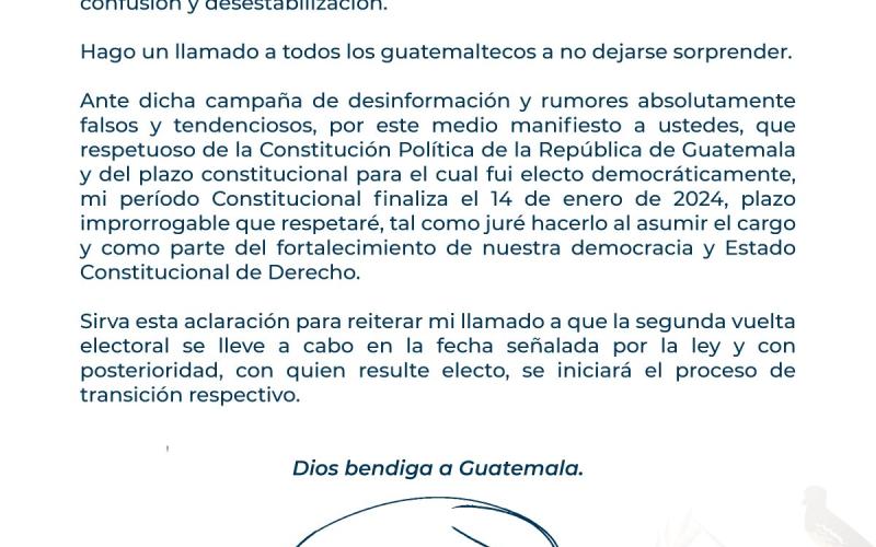 Comunicado