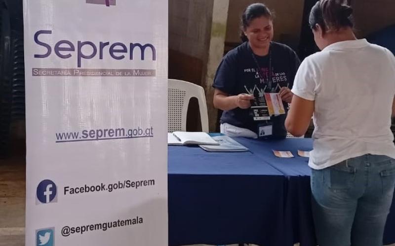 La SEPREM participó en la Jornada Móvil de Servicios Integrados en Santa Rosa