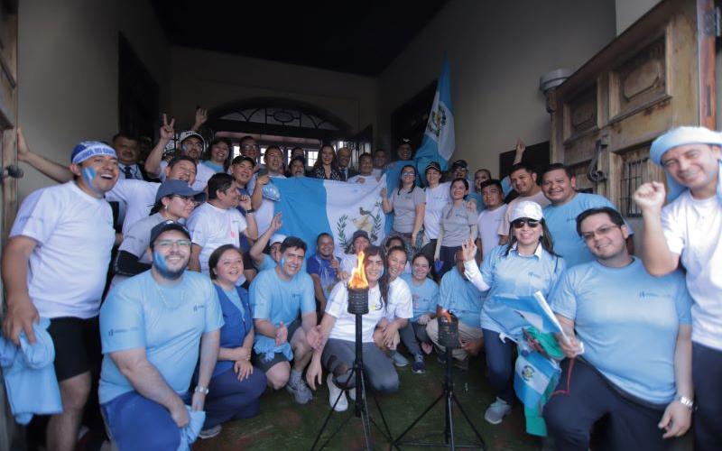 Equipo de SEGEPLAN efectuó diversas actividades en el marco de la independencia de Guatemala.