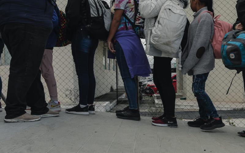 La niñez migrante no acompañada es resguardada por la SBS