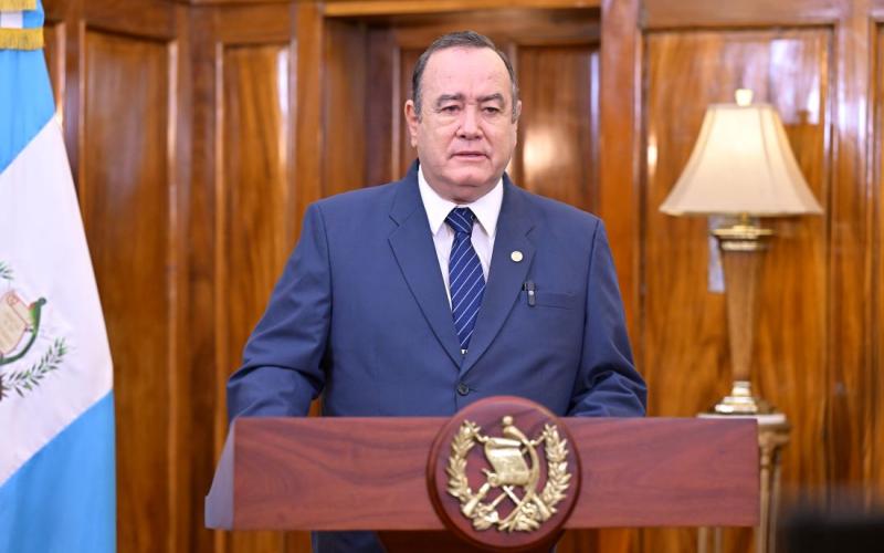 Presidente Alejandro Giammattei 