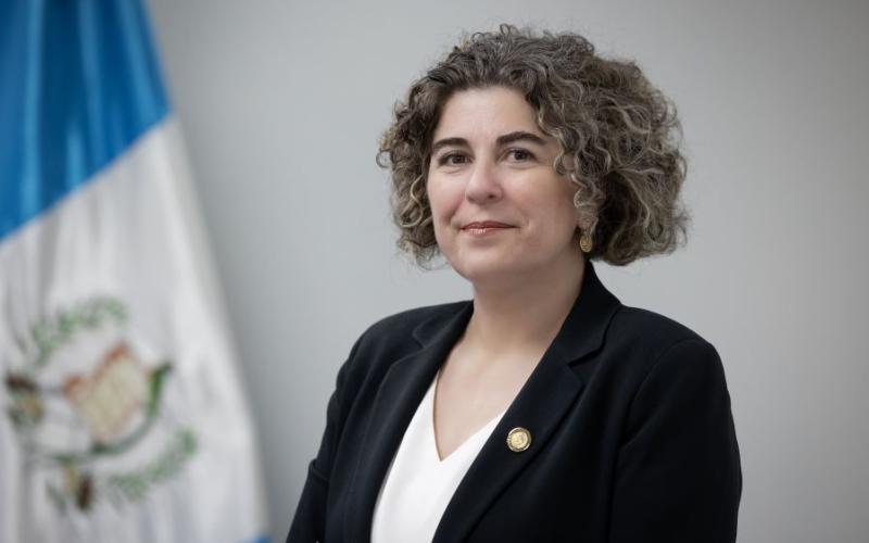 Ministra de Economía, Gabriela García.
