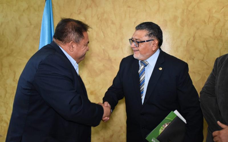 Titular del MAGA integra directivas del INAB y el Fondo de Tierras
