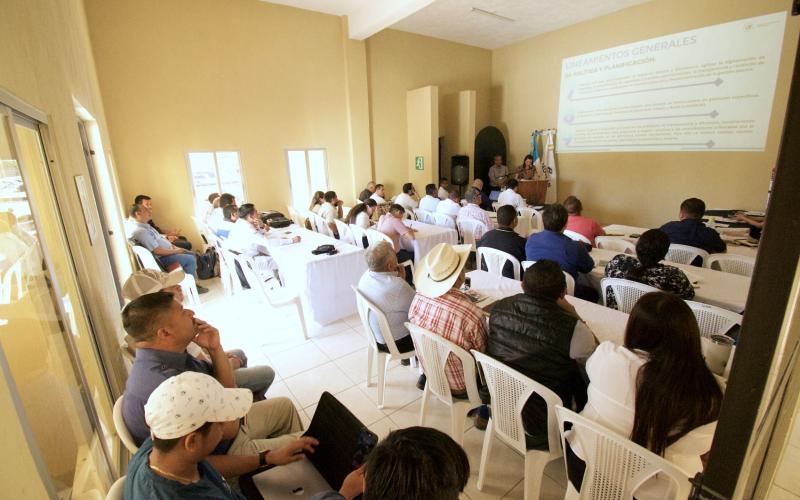Subsecretaría de Inversión promovió talleres para impartir los lineamientos en diferentes partes del país. 