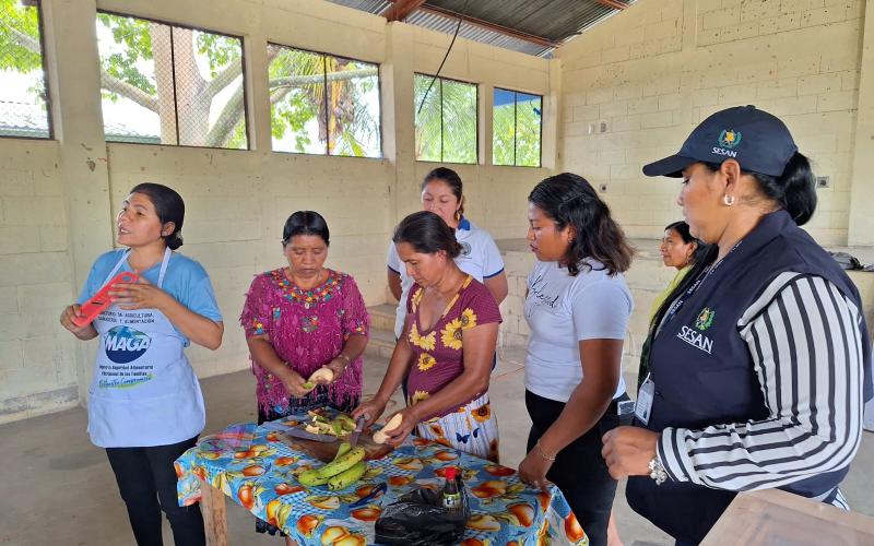 Mujeres fortalecen seguridad alimentaria 