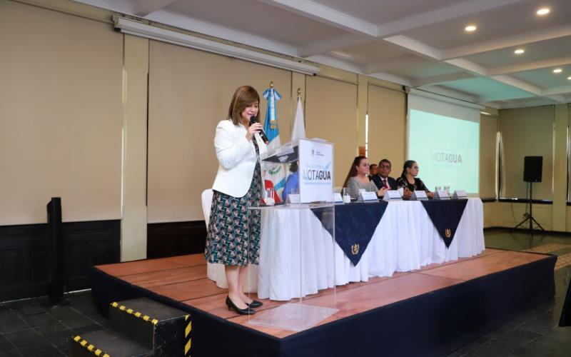 Vicepresidenta Karin Herrera