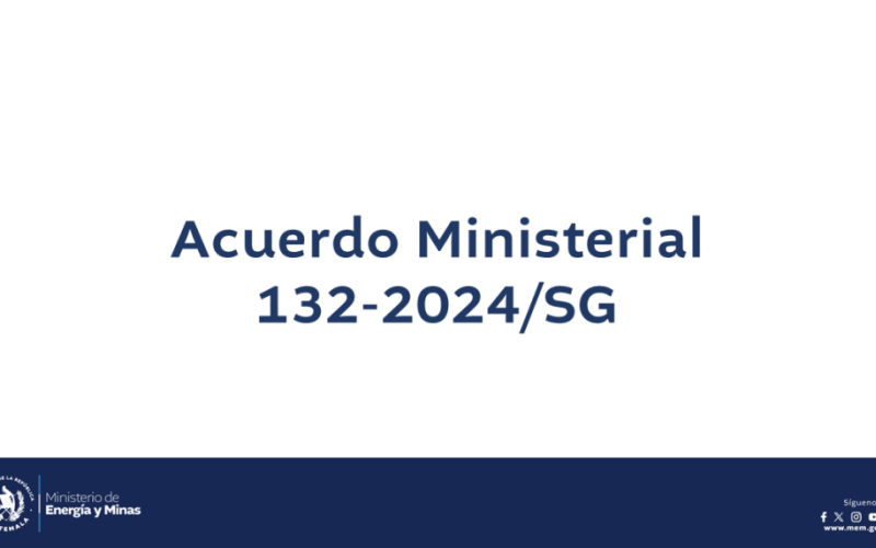 MEM prorroga acuerdo que declara situación de emergencia en el sistema Nacional Interconectado