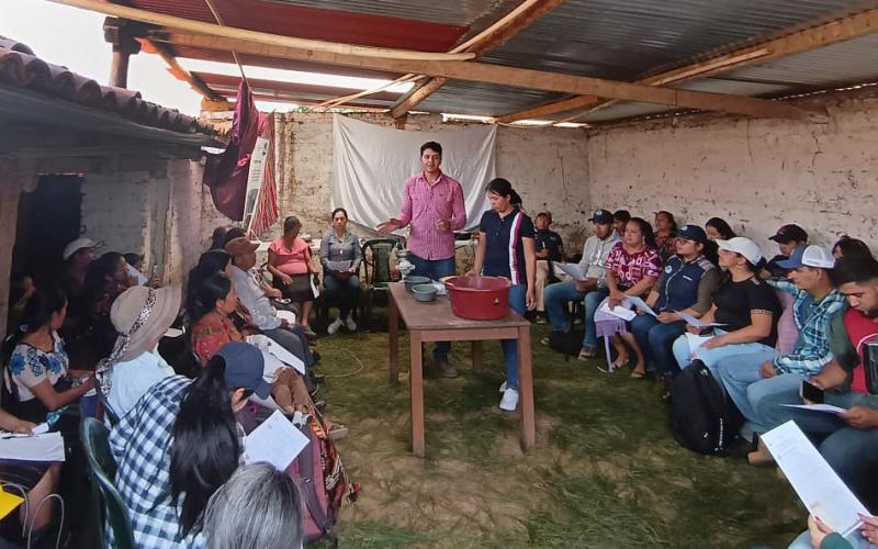 Imparten taller de sanidad avícola en Quiché
