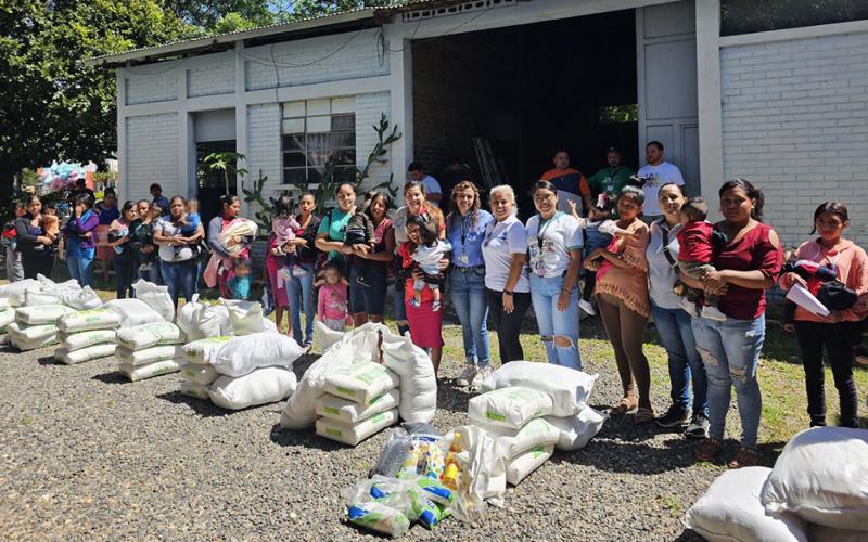 Llegan más alimentos a familias de niños y niñas con desnutrición aguda