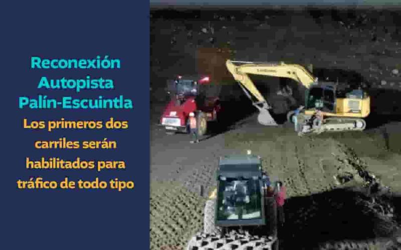 En los próximos días se habilitarán dos carriles en el kilómetro 44 de la autopista Palín-Escuintla, abiertos para todo tipo de vehículos, incluyendo transporte pesado. Estos carriles estarán operativos y serán seguros durante todo el proceso de reparación.