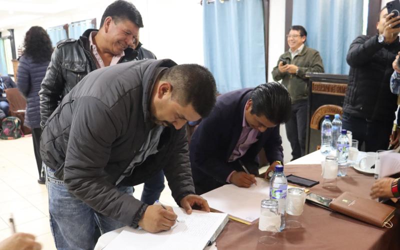 Consensos logrados en el conflicto limítrofe entre Tajumulco e Ixchiguán