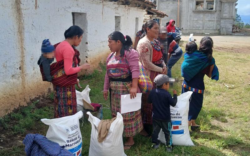 Fertilizantes llegan a los agricultores de Totonicapán